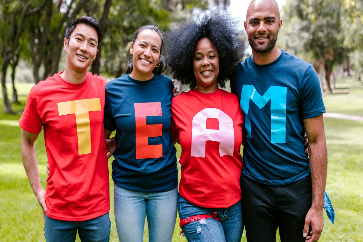 Diverse international team